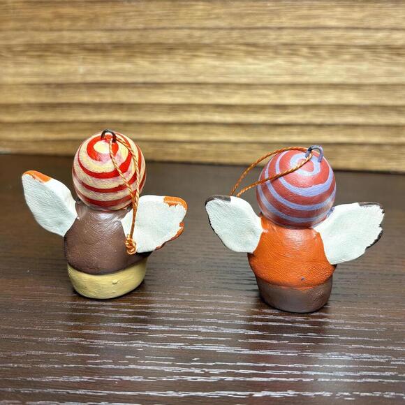 Peruvian Handmade Pottery Nativity Set 5 Christmas Decor, Clay Folk Art Creche - Picture 7 of 8